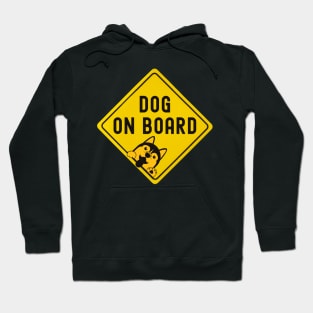 Dog on Board Bumper Hoodie